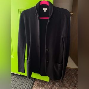 J. Crew Black Sweater Blazer Size XXS will work for an XS